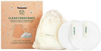 The Body Shop Tampoane demachiante lavabile (Reusable Makeup Remover Pads Bamboo & Cotton) 7 buc