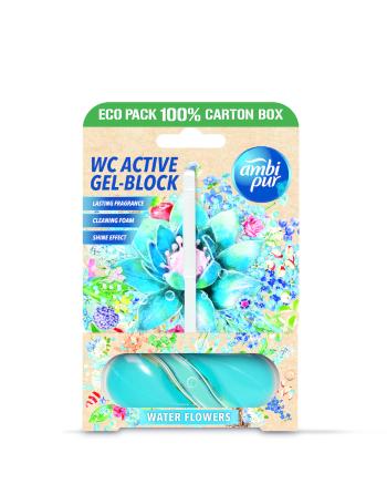 Bloc Ambipur WC Active flori de apă 45 g