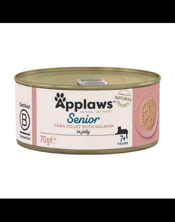 APPLAWS Cat Senior Tuna with Salmon Conserva pentru pisici senior, cu ton si somon 70g