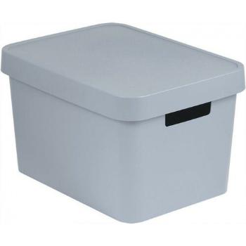 CURVER INFINITY 17L úložný box 36 x 22 x 27 cm sivý, 17 l