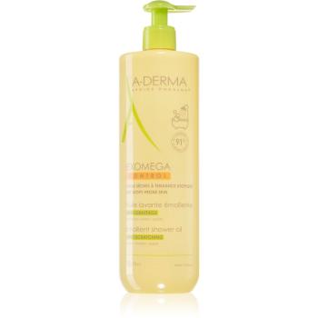 A-Derma Exomega Control Emollient shower oil ulei de dus pentru piele uscata spre atopica 750 ml