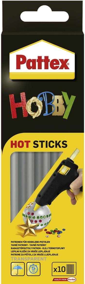 Ragasztó stift PATTEX Hobby Hot Sticks 11 mm, 10 db