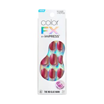 KISS Unghii autoadezive imPRESS Color FX (Walk Out) 30 buc