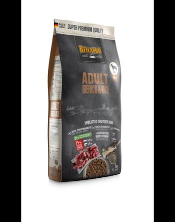 BELCANDO Adult Iberico &amp; Orez hrana uscata pentru caini, talie M-XL, 1 kg