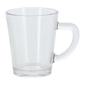 Set 6 cești din sticlă EH espresso, 70 ml