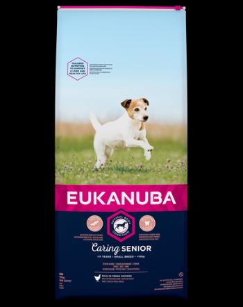EUKANUBA Caring Senior Small Breed hrana uscata caini seniori talie mica, bogat in pui 15kg