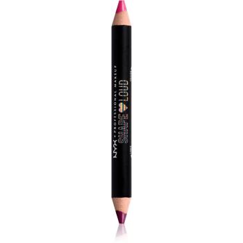 NYX Professional Makeup Lip Liner Duo Pride Line Loud růž + ceruzka na pery s matným efektom odtieň 04 - Its a Lewk 1 ks