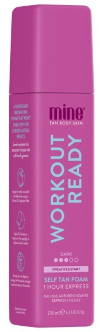 Minetan Spumă autobronzantă pentru un stil de viață activ Workout Ready (Self Tan Foam) 200 ml
