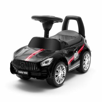 Mașinuță Baby Mix pentru copii cu sunet Racer, negru, negru