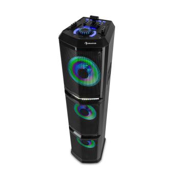 Auna Clubmaster, TripleBeat, Party-Station, maxim 250 W, subwoofer 3 x 10 ", USB, BT, AUX