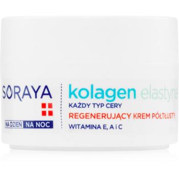 Soraya Collagen & Elastin crema de fata regeneratoare cu vitamine 50 ml