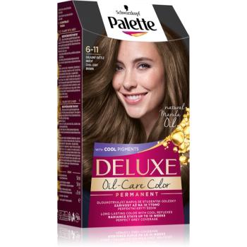 Schwarzkopf Palette Deluxe Culoare permanenta pentru par culoare 6-11 Cool Light Brown 1 buc