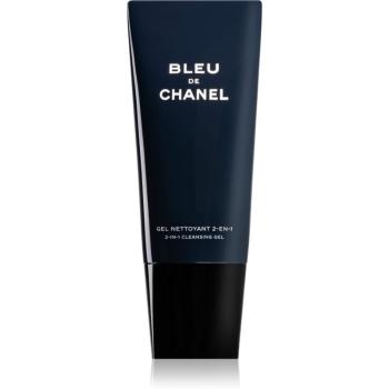 Chanel Bleu de Chanel Cleansing Gel 2-In-1 gel de curățare pentru ras si curatarea pielii pentru bărbați 100 ml