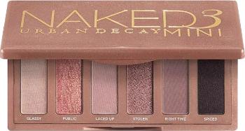 Urban Decay Paletă de farduri de ochi Naked3 (Mini EyeShadow Palette) 6 g