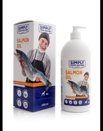 SIMPLY FROM NATURE Salmon oil Ulei de somon pentru animale de companie 1000 ml