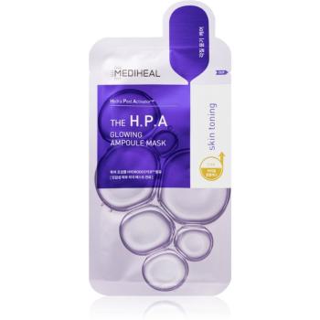 MEDIHEAL Ampoule Mask The H.P.A masca pentru celule pentru strălucirea și netezirea pielii 20 ml