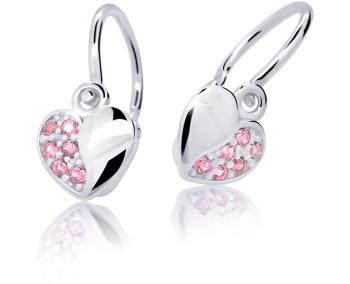 Cutie Jewellery Cercei pentru copii din aur alb C2160-10-X-2 roz