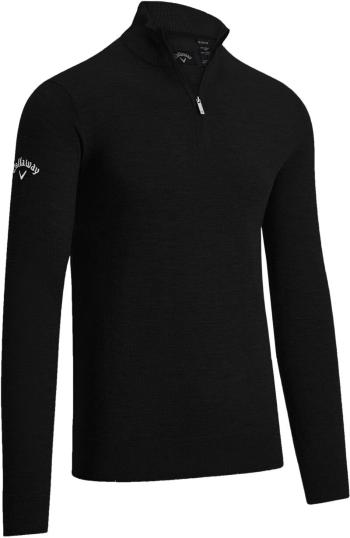 Callaway 1/4 Zipped Merino Black Onyx M Sveter