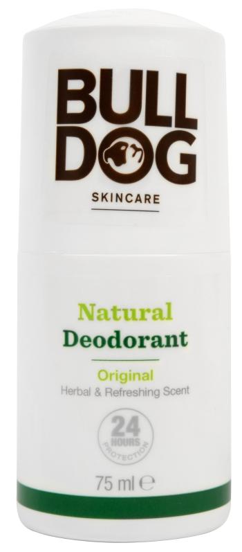 Bulldog Deodorant natural cu bilă Bulldog Original (Natural Deodorant Herbal & Refreshing Scent) 75 ml