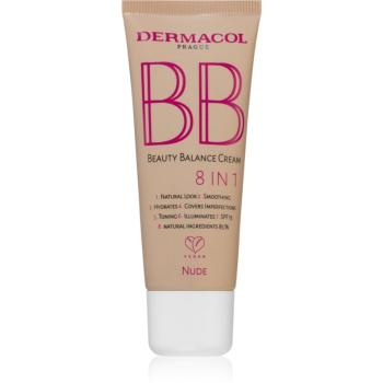 Dermacol Beauty Balance BB krém s hydratačním účinkem SPF 15 N.2 Nude 30 ml