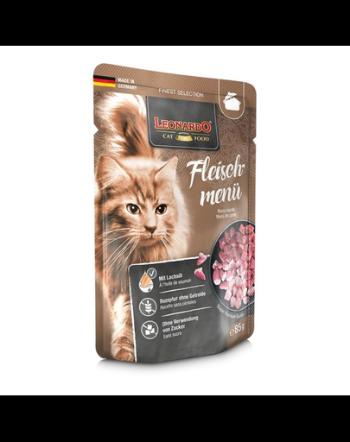 LEONARDO Finest Selection hrana umeda pisici adulte, mix carne 85 g