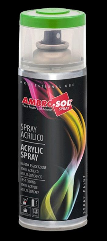 AMBRO-SOL - Univerzálna rýchloschnúca akrylová farba v spreji RAL 9007 - šedý hliník, 0,4 L