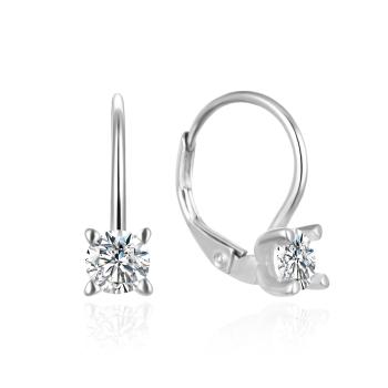 Agato Cercei fermecători din argint cu zircon AGT-E196LW