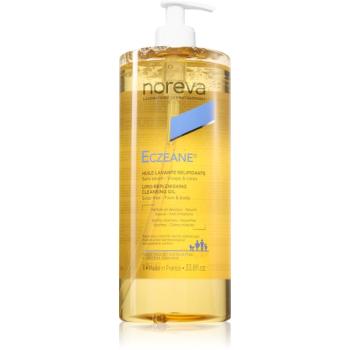 Noreva Eczeane Lipid-Replenishing Cleansing Oil ulei gel pentru curatare pentru fata si corp 1000 ml
