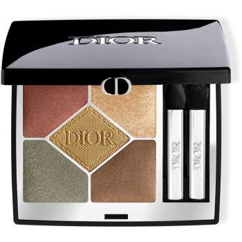 DIOR Diorshow 5 Couleurs Couture paletă cu farduri de ochi culoare 343 Khaki 7 g