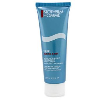 Biotherm Gel ușor spumant pentru minimizarea porilor pentru bărbați T-Pur Nettoyant (Purifying Cleanser) 125 ml