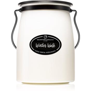 Milkhouse Candle Co. Creamery Winter Walk lumânare parfumată Butter Jar 624 g
