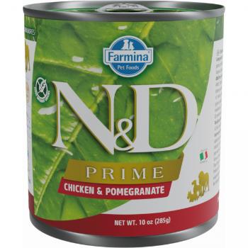 Konzerva N&D Prime Dog Adult Chicken&Pomegranate 285g