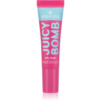 essence Juicy Bomb Party blush cu textura de gel culoare 01 Cassis Crush 10 ml