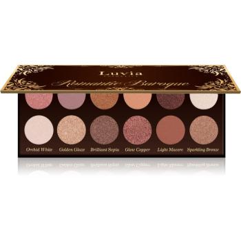 Luvia Cosmetics Romantic Baroque paleta farduri de ochi 12x1,8 g