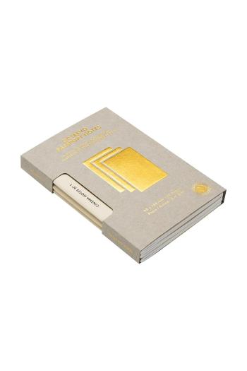 Sada zápisníkov Octaevo Cinema Passport 3-pak béžová farba, 0