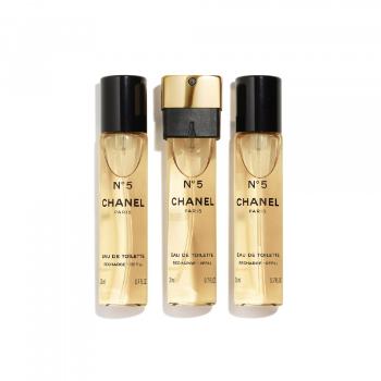 CHANEL N°5 Eau de toilette twist and spray - EAU DE TOILETTE 3X20ML 3x 20 ml