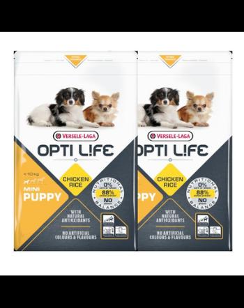 VERSELE-LAGA Opti Life Puppy Mini hrana uscata pentru caini juniori de talie mica 15 kg (2 x 7,5 kg)