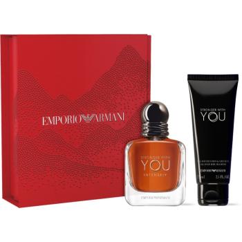 Armani Emporio Stronger With You Intensely set cadou pentru bărbați