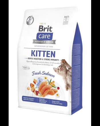 BRIT CARE Grain-Free Kitten Immunity 0.4 kg hrana pisoi, pentru imunitate