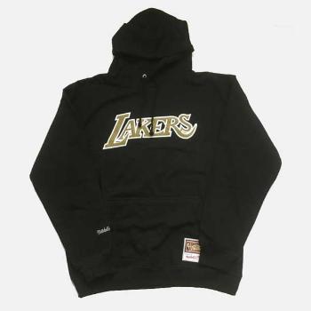 Mitchell & Ness sweatshirt Los Angeles Lakers NBA Gold Team Logo Hoody black - S