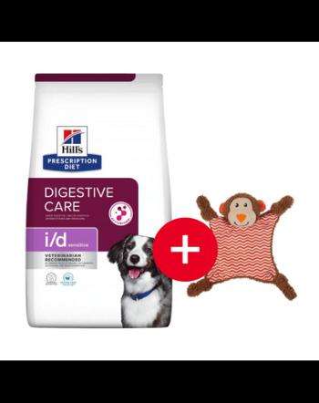 HILL'S Prescription Diet Sensitive Digestive Care i/d Activ Biome ou si orez 12 kg sistem digestiv sensibil + jucarie GRATIS