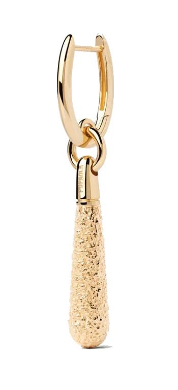 PDPAOLA Cercel single placat cu aur Popcorn Large Jupiter Essentials PG01-338-U