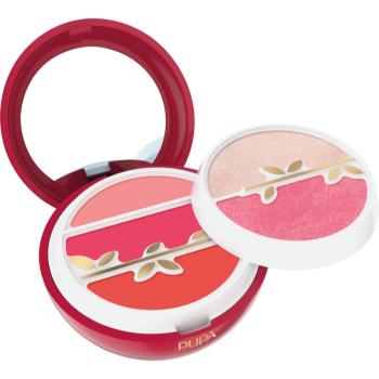 PUPA Milano All You Need Is Owl Owl paleta de machiaj pentru ochi si buze mai multe nuanțe RED 1 buc