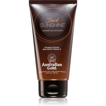 Australian Gold Dark Sunshine loțiune de bronzare pentru un bronz intens 133 ml