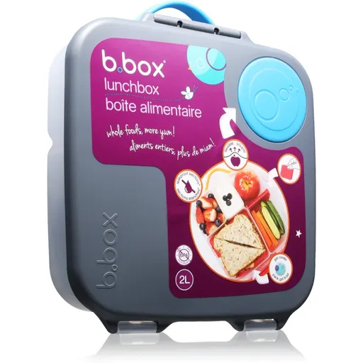 B.Box Lunchbox caserolă de mâncare Blue Slate 2000 ml