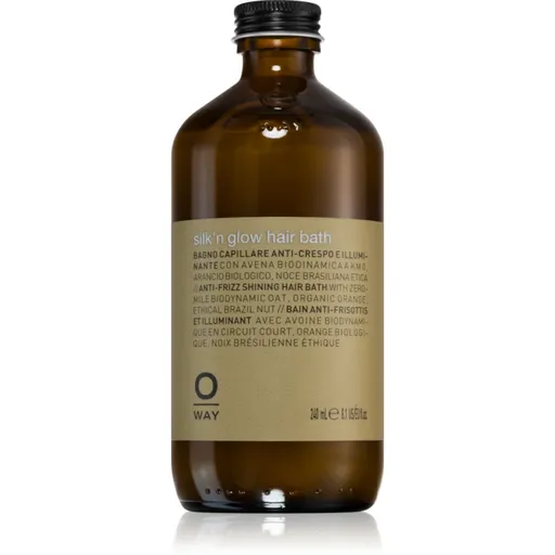 Oway Silk'n Glow Hair Bath șampon pentru par poros 240 ml