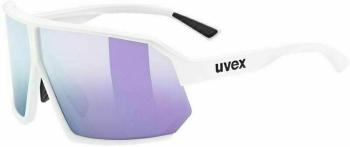 UVEX Sportstyle 237 White Mat/Mirror Lavender Sportovní brýle