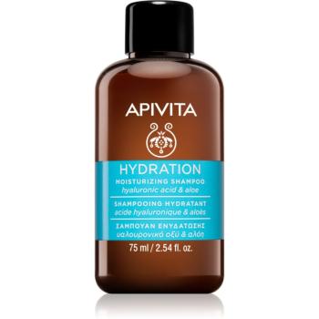 Apivita Hydratation Moisturizing Shampoo sampon hidratant pentru toate tipurile de păr 75 ml