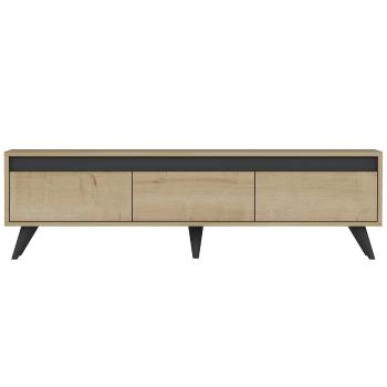 Century Sapphire Oak masă TV, maro deschis