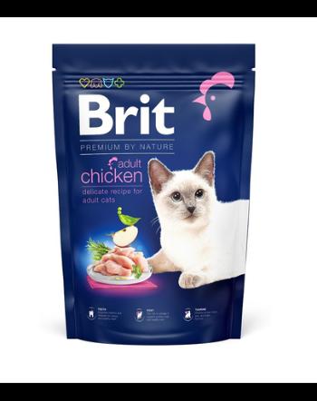 BRIT Cat Premium by Nature Adult chicken Hrana uscata pentru pisici adulte, cu pui 300 g